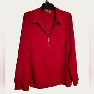 Calvin Klein Red Blouse